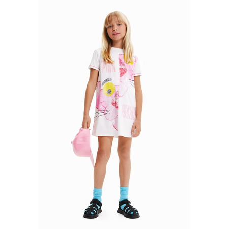 Im Gegensatz zu Mädchen Rosa Panther Kleid