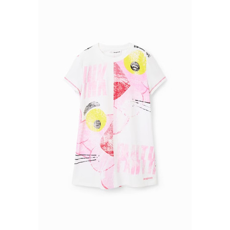 Im Gegensatz zu Mädchen Rosa Panther Kleid