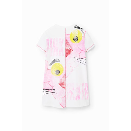 Im Gegensatz zu Mädchen Rosa Panther Kleid
