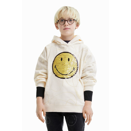 Junior Reversible Sequin Smiley® Hoodie