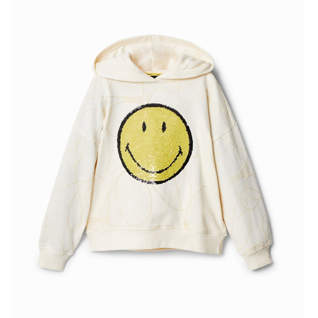 Junior Reversible Sequin Smiley® Hoodie