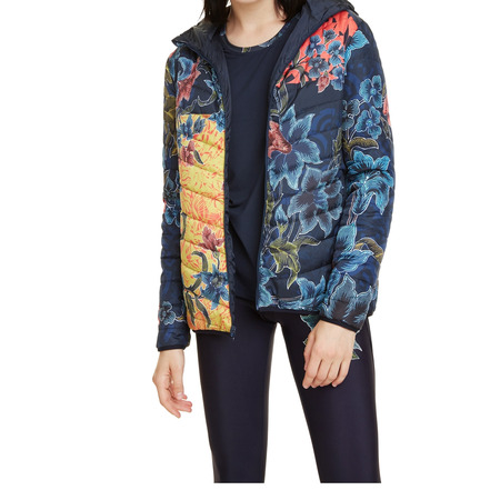 Desigal gepolsterte Jacke Geopatch