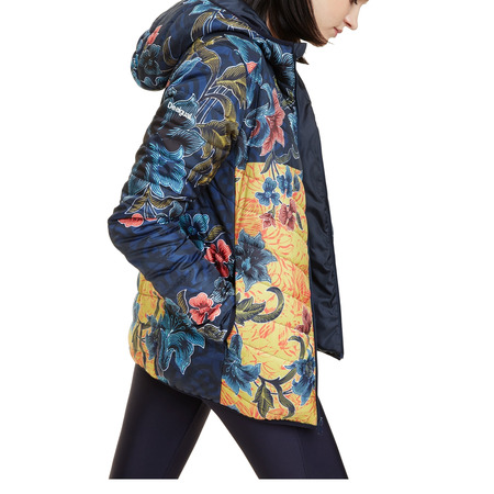 Desigal gepolsterte Jacke Geopatch