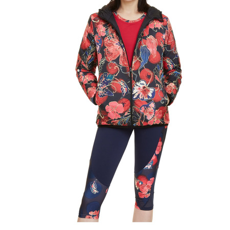 Desigal gepolsterte Jacke Scarlet Bloom
