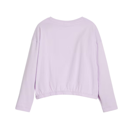 Desigual PLAIN T-SHIRT WITH RHINESTONE LOGO "purple"