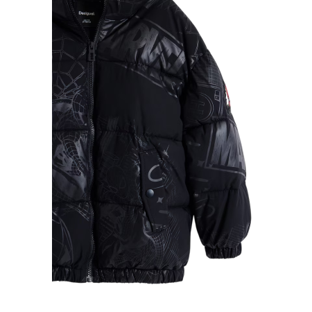 Desigual Kids Spiderman™ Padded Jacket "Black"