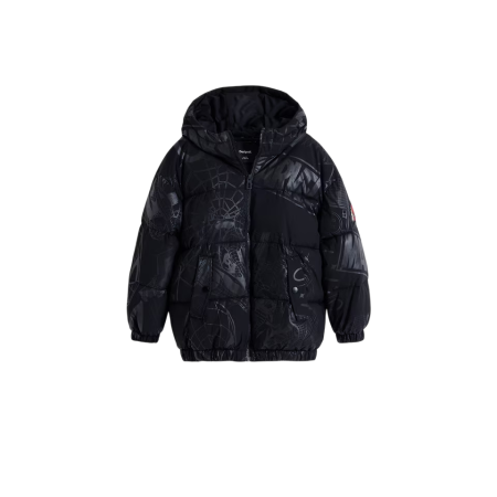 Desigual Kids Spiderman™ Padded Jacket "Black"