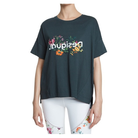 Desigual T-Shirt Oversize Blumen