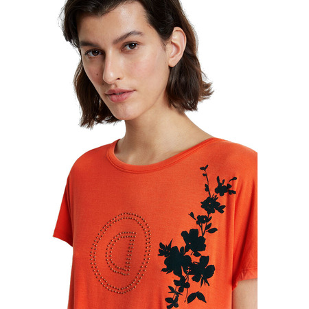 Desigual Tee Back Pleats Gardens
