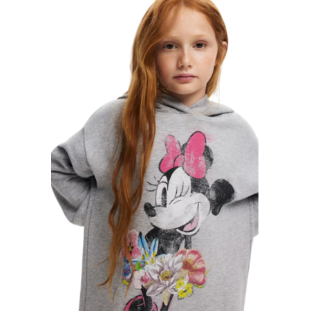 DESIGUAL VEST HOODIE MINNIE "Grey"
