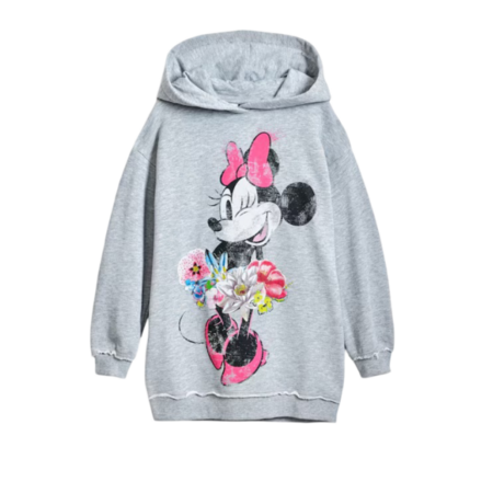 DESIGUAL VEST HOODIE MINNIE "Grey"
