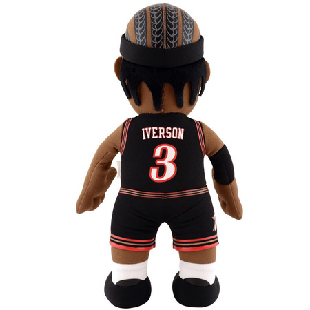Figura Allen Iverson # 3 Philadelphia 76ers Bleacher Creatures (schwarz)