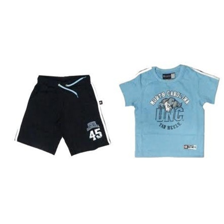 Champion Conjunto Niño North Carolina College B (navy/celeste)