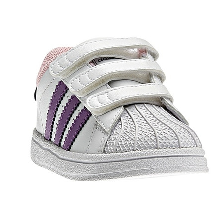 Adidas Superstar 2 CF Inf (weiß/morado/rosa)(20-27)