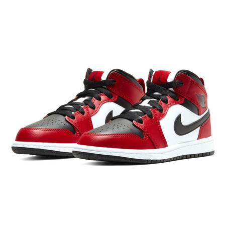 Jordan 1 Mitte (PS) Vorschule Schuh "Chicago Toe"