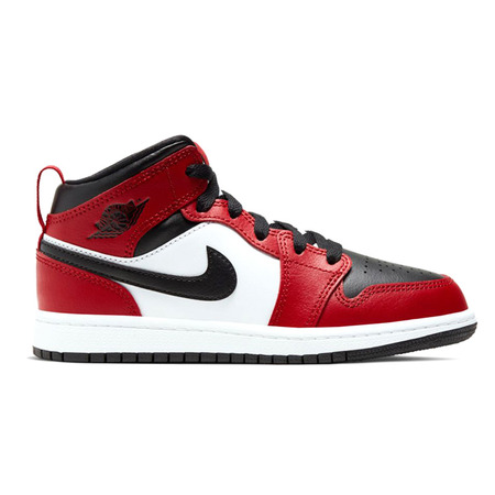 Jordan 1 Mitte (PS) Vorschule Schuh "Chicago Toe"