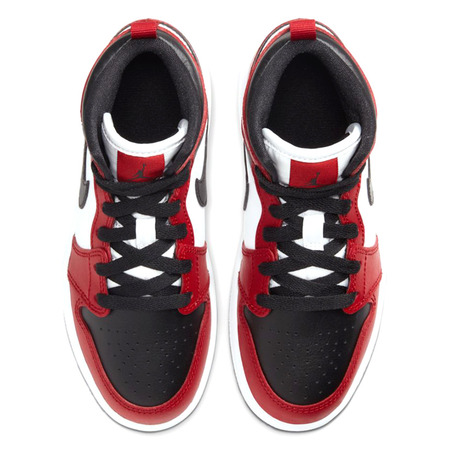 Jordan 1 Mitte (PS) Vorschule Schuh "Chicago Toe"