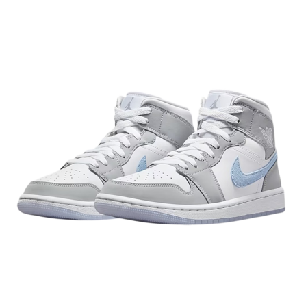 Jordan 1 Mid Wolf "Grey Aluminum" (Women's)
