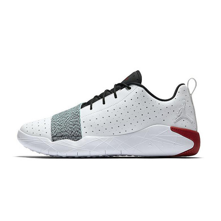 Jordan 23 Breakout "Red Heel" (102/white/gym rot/schwarz)