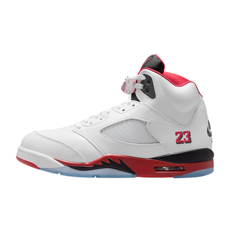 Jordan 5 Retro "Fire Red Black Tongue"