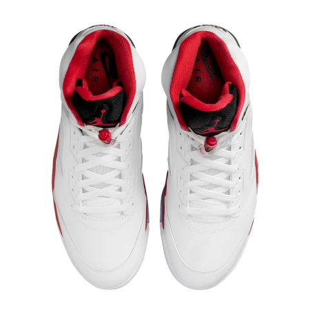 Jordan 5 Retro "Fire Red Black Tongue"