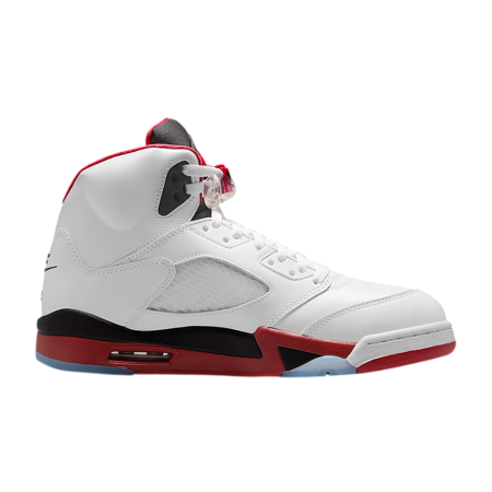 Jordan 5 Retro "Fire Red Black Tongue"