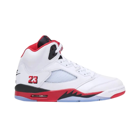 Jordan 5 Retro "Fire Red Black Tongue"