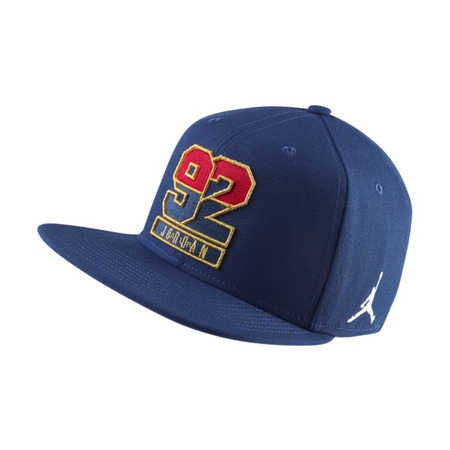 Jordan 7 \\'92 Hat (455/tiefe königliche blau/feuer rot/weiß)