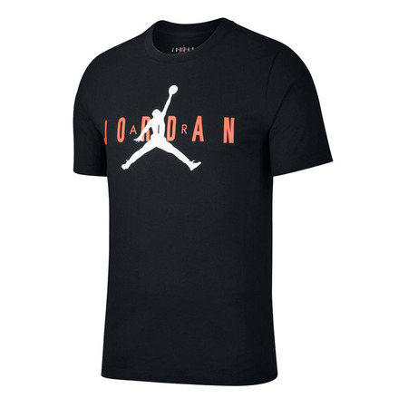 Jordan Air Wordmark T-Shirt "BlackInfrared"