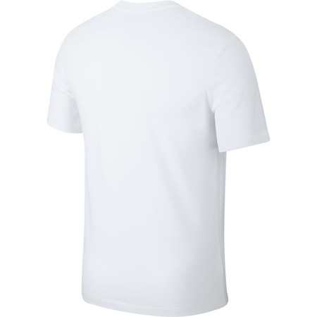 Jordan Air Wordmark T-Shirt "White Schwarz Infrarot"