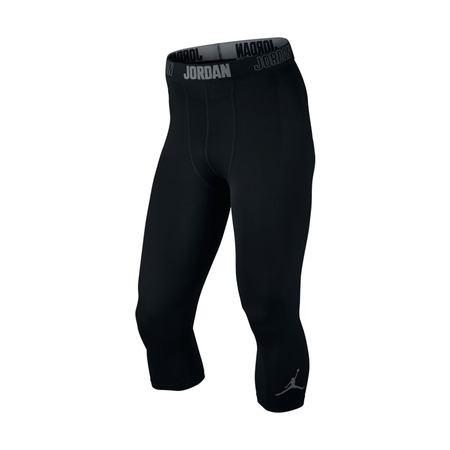 Jordan AJ All Season Compression Drei-Quarter "Schwarz"