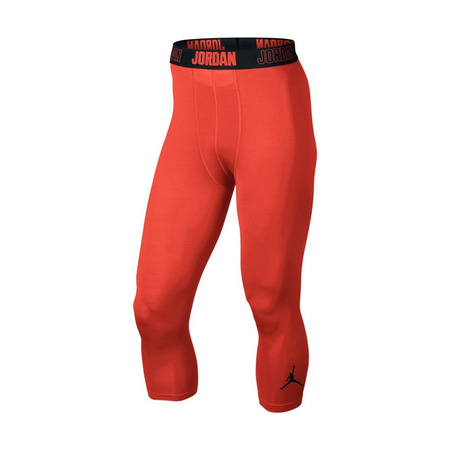 Jordan AJ All Season Compression Drei-Quarter "Orange"