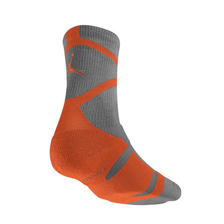 Jordan Calcetines Jupman Dri Fit Crew Basket (494/rojo/gris)