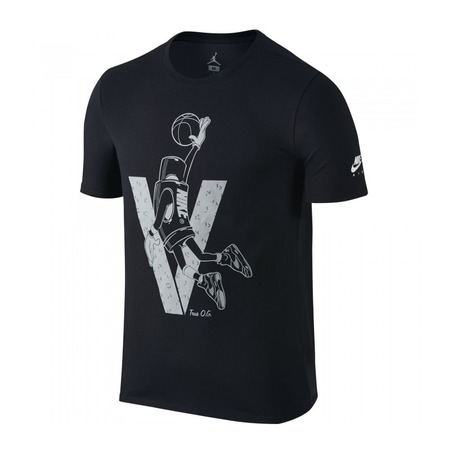 Jordan Camiseta Air Jordan 5 Toggle (010/schwarz/weiß)