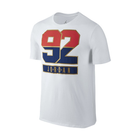 Jordan Camiseta Air Jordan 7 92 (100/Weiß/Tiefblau)