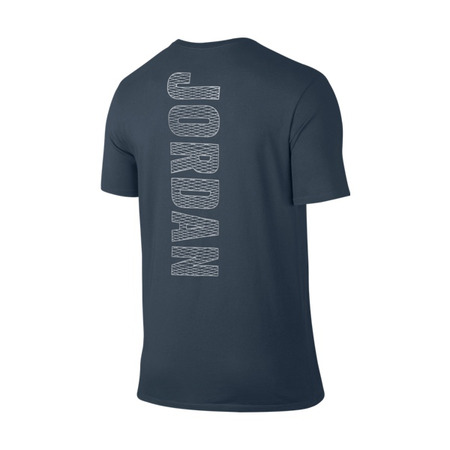 Jordan Camiseta entwickelt für Flug (464/squadron blau/wolf grau/metallic gold)