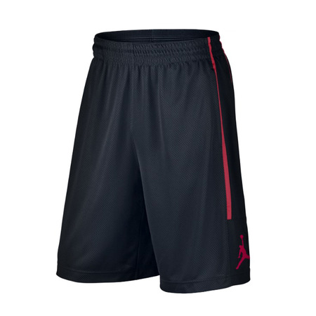 Jordan Double Crossover Short (010/black/gym rot)