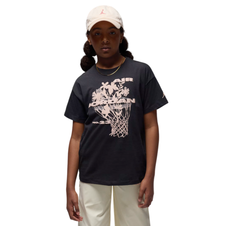Jordan Girls JBD 23 Flowers SS Tee "Black"