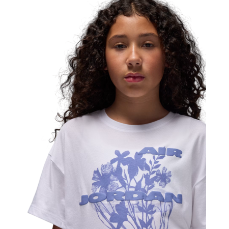 Jordan Girls JBD 23 Flowers SS Tee "White"