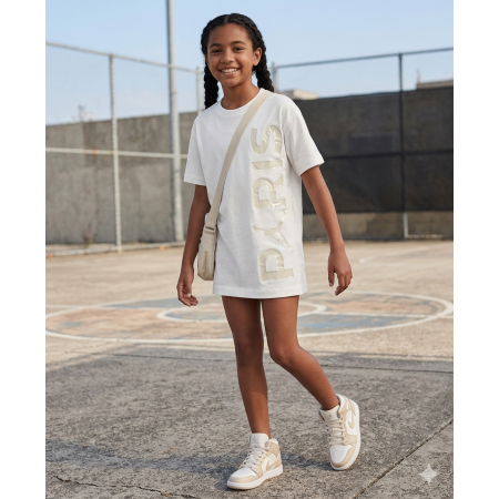 Jordan Girls JDB Paris Saint-Germain GFX Tee "Sail"
