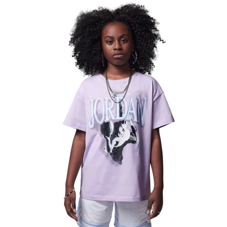 Jordan Girls JDB Soar Oversize Graphic T-Shirt "Doll"