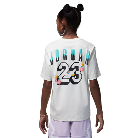 Jordan Girls JDB Summer Bloom Oversized T-Shirt "Sail"