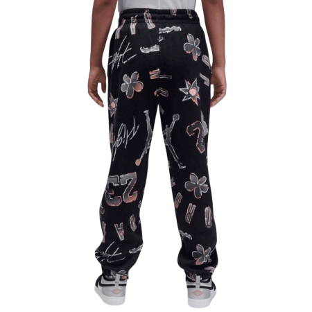 Jordan Girls JDG 23 Throwback SS Fleece Joggers "Black"