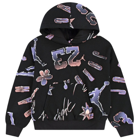 Jordan Girls JDG 23 Throwback SS Hoodie "Black"