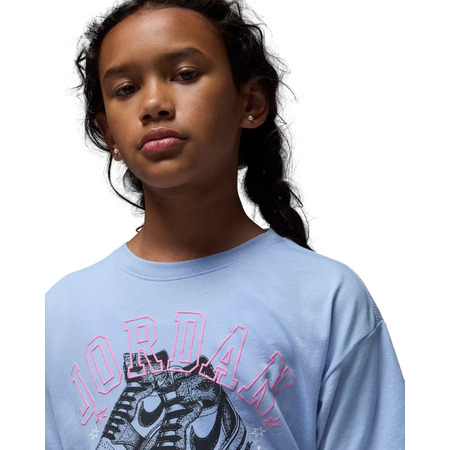 Jordan Girls JDG AJ1 Rookie SS Tee "Colbalt Bliss"