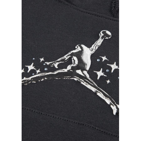 Jordan Girls JDG Rebel Rose Pullover Hoodie "Off Black"