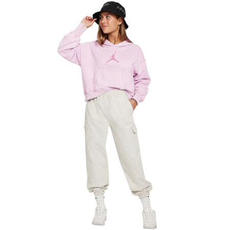 Jordan Girls JDG Rebel Rose Pullover Hoodie "Pink Foam"
