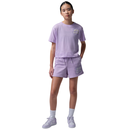 Jordan Girls JDG Secret Diary Paperbag Shorts "Violet Mist"