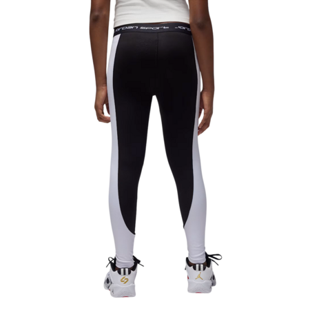 Jordan Girls JDG Sport Dri-Fit Legging "Black-Double White"