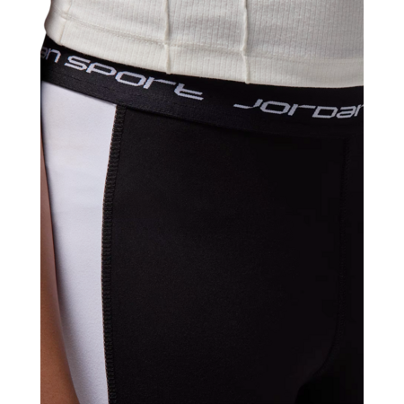 Jordan Girls JDG Sport Dri-Fit Legging "Black-Double White"